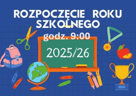 Uroczyste rozp. roku szkol. 2025/2026 godz. 9:00